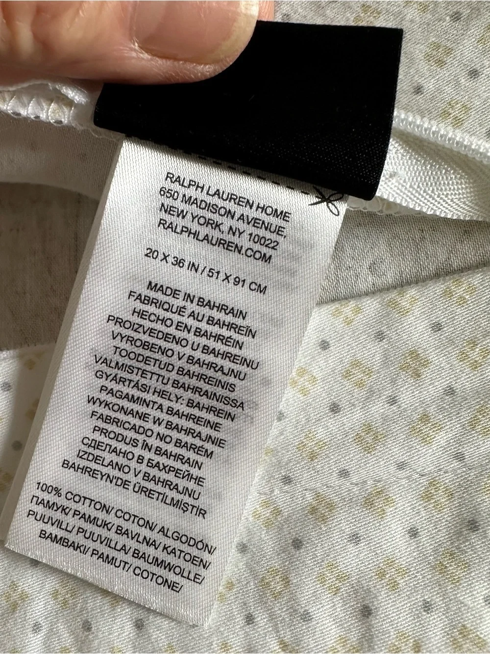 Ralph Lauren King Shams Marah Paisley